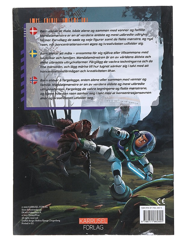 Lightyear Mandalas - Lastenkirjat - 10105522433 - 1