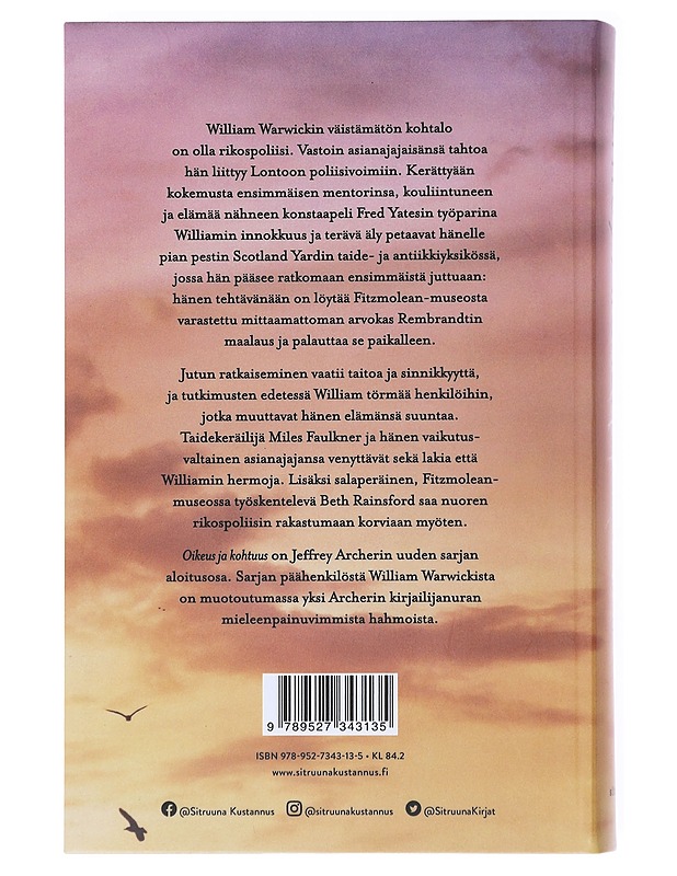 Oikeus ja kohtuus - Archer, Jeffrey - Jännitys ja dekkarit - 10105522438 - 1