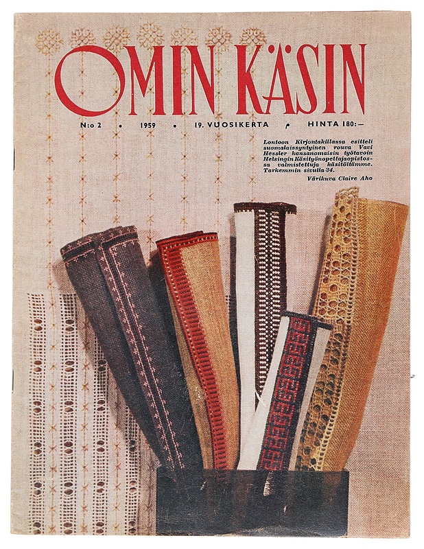 Omin käsin N:o 2 1959 - Lehdet - 10105522459 - 0