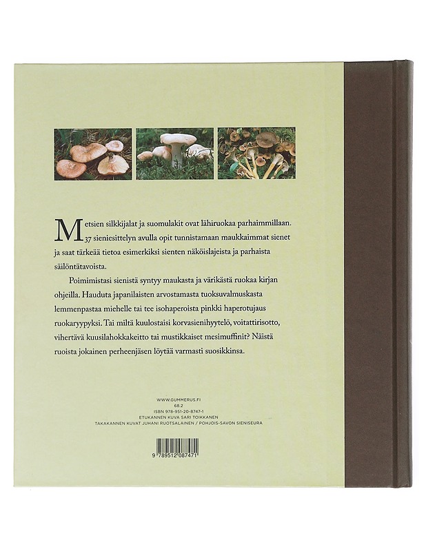 Sienestäjän suosikit : parhaat ruokasienet ja reseptit - Kirsti Eskelinen - Ruokakirjat - 10105522493 - 1
