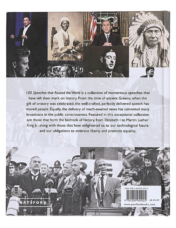 100 speeches that roused the world - Colin Salter - Elämäkerrat ja muistelmat - 10105522494 - 1