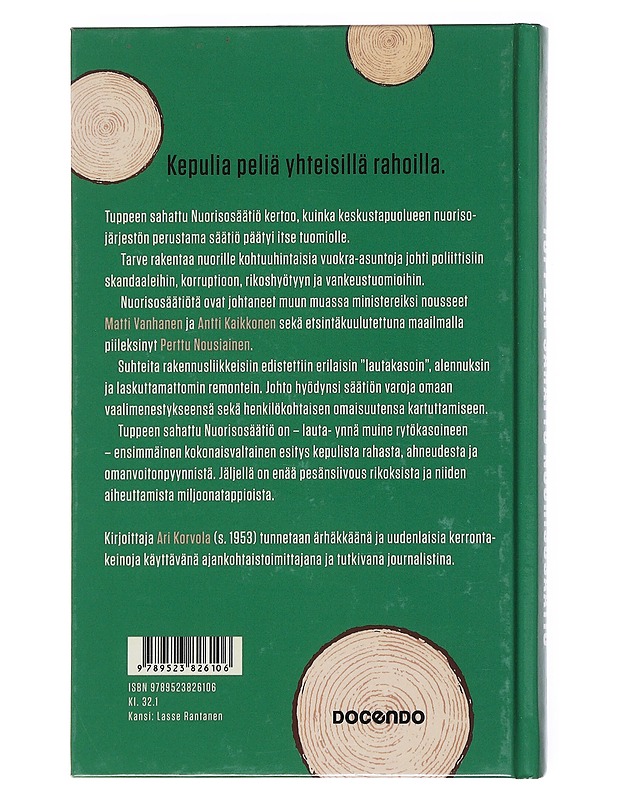 Tuppeen sahattu Nuorisosäätiö - Ari Korvola - Historiakirjat - 10105522500 - 1