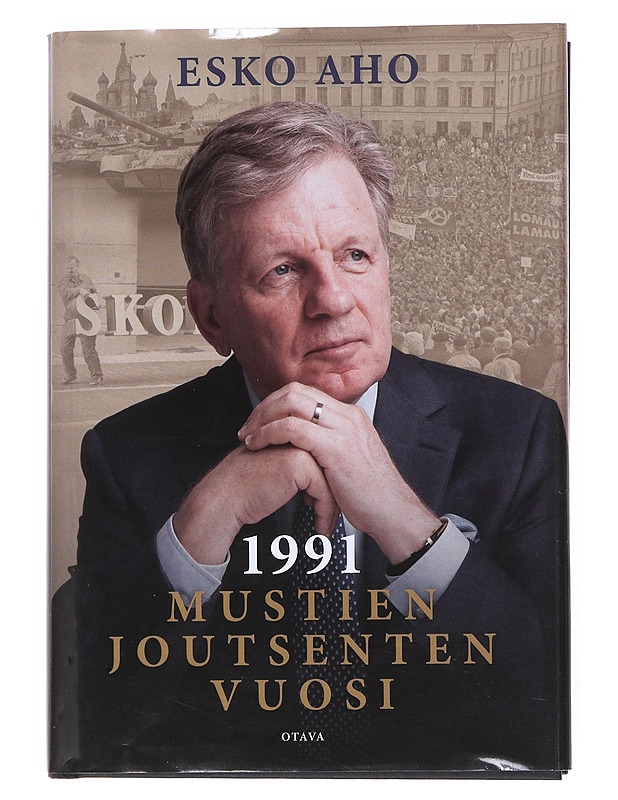 1991 Mustien joutsenten vuosi - Esko Aho - Elämäkerrat ja muistelmat - 10105522509 - 0