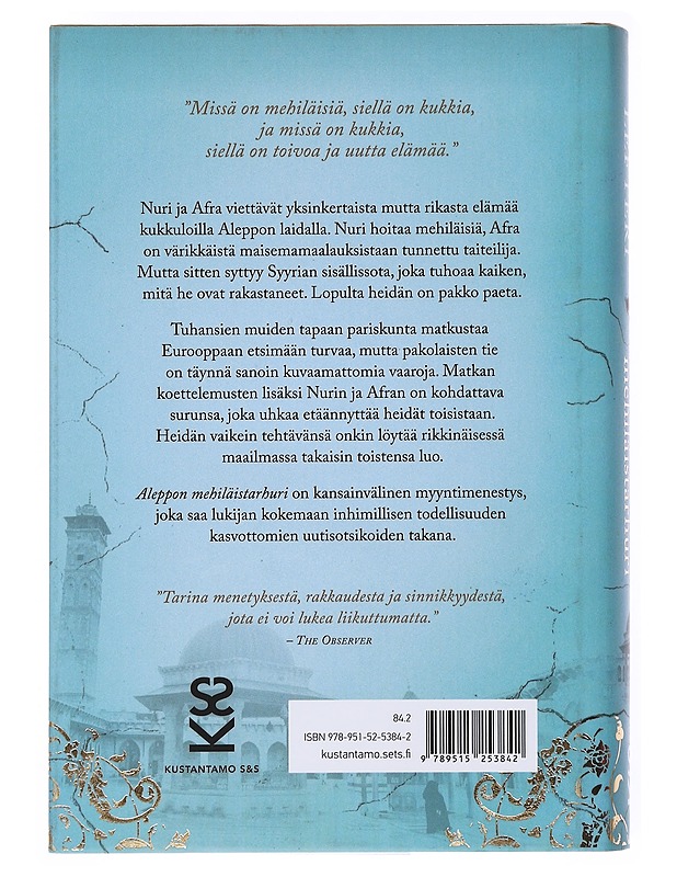 Aleppon mehiläistarhuri - Lefteri, Christy - Romaanit ja novellit - 10105522521 - 1