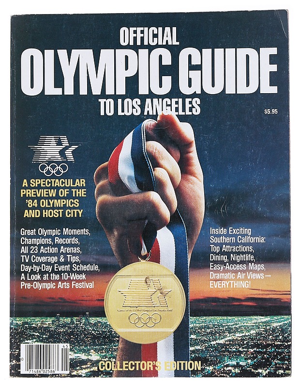 Official Olympic Guide to Los Angeles/1984 -  David R. Brown & Rodger W. Claire  - Lehdet - 10105522526 - 0