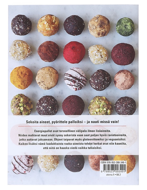 Energiapallot : 30 terveellistä ja herkullista välipalaa - Bailey, Christine - Ruokakirjat - 10105522525 - 1