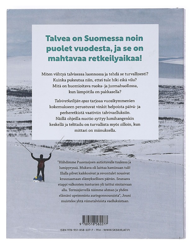 Talviretkeilijän opas - Laaksonen, Jouni - Tietokirjat ja oppaat - 10105522524 - 1