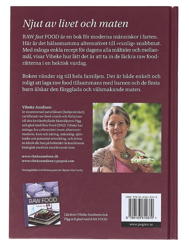 Raw fast food - Amdisen, Vibeke - Ruokakirjat - 10105522529 - 1