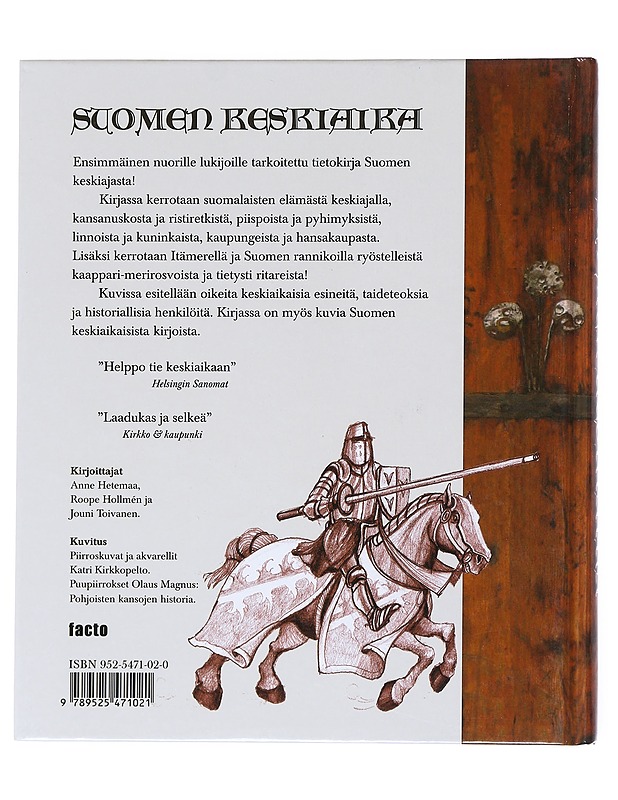 Suomen keskiaika - Hetemaa, Anne - Historiakirjat - 10105522536 - 1