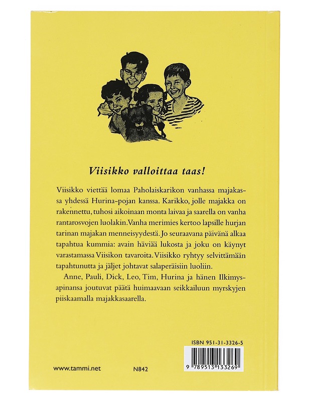 Viisikko vanhassa majakassa - Blyton, Enid - Lastenkirjat - 10105522558 - 1