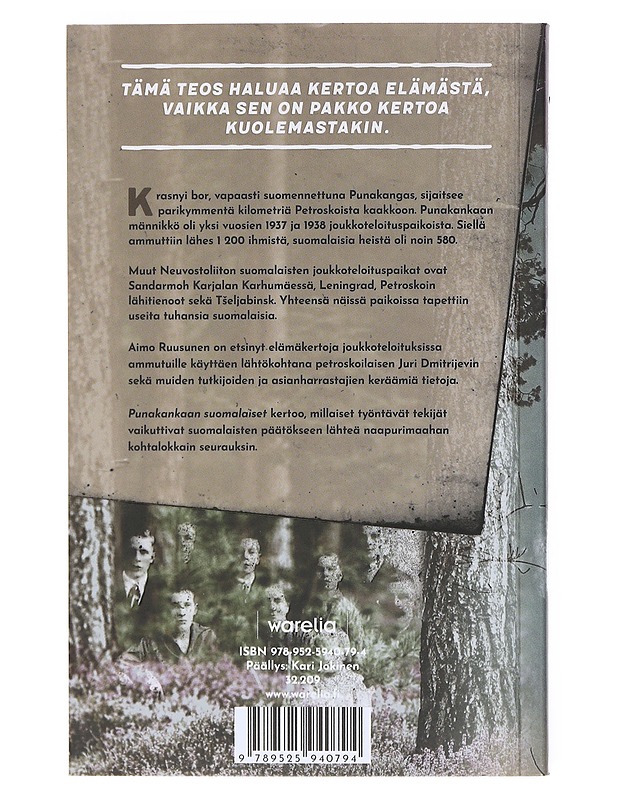 Punakankaan suomalaiset- Aimo Ruusunen - Historiakirjat - 10105522574 - 1