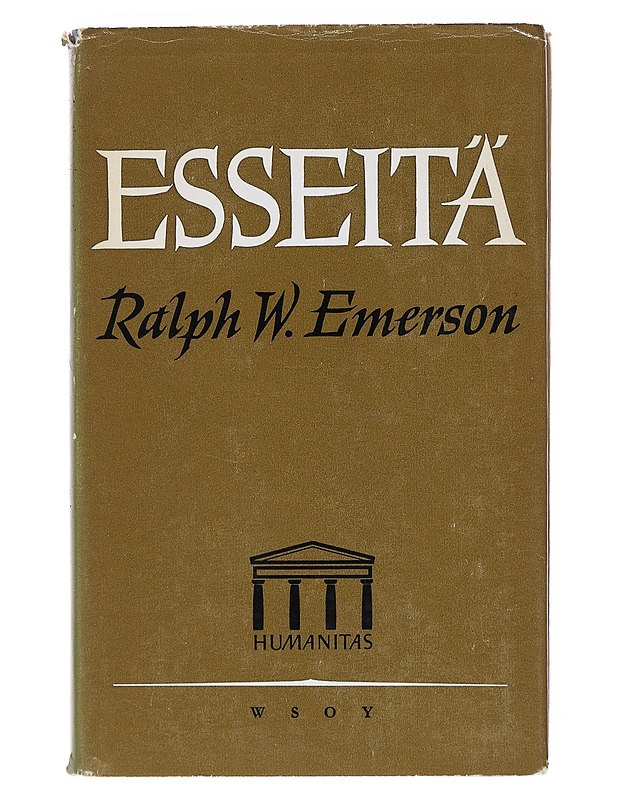 Esseitä- Ralph W. Emerson - Romaanit ja novellit - 10105522577 - 0
