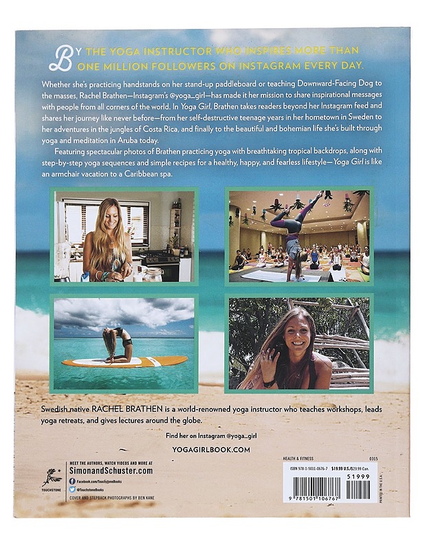 Yoga Girls - Rachel Brathen - Hyvinvointikirjat - 10105522582 - 1