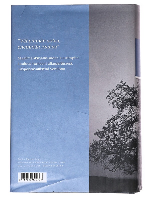 Sota ja rauha - Tolstoi, Leo - Romaanit ja novellit - 10105522595 - 1