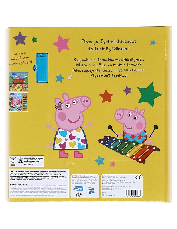 Pipsan taiturinäytös : ääninappikirja - Archer, Mandy - Lastenkirjat - 10105522615 - 1