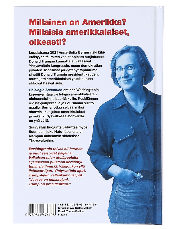 10 haavaa Amerikan sydämessä - Anna-Sofia Berner - Historiakirjat - 10105522640 - 1