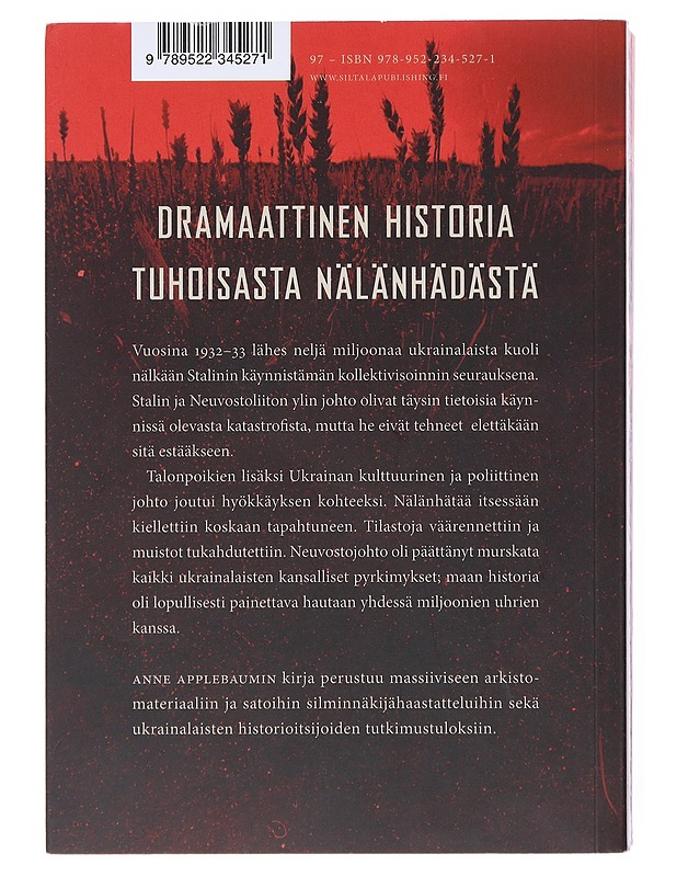 Punainen nälkä -  Applebaum, Anne - Tietokirjat - 10105522642 - 1