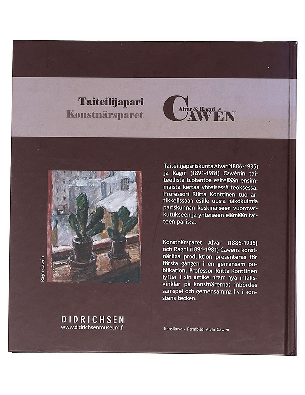 Alvar & Ragni Cawén - Cawén, Alvar - Elämäkerrat ja muistelmat - 10105522641 - 1