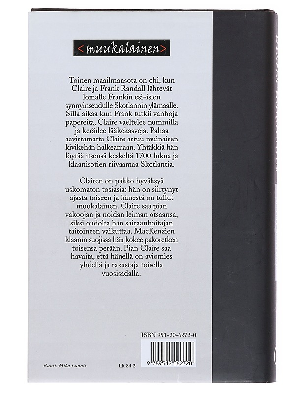 Muukalainen - Gabaldon, Diana - Fantasia- ja scifi - 10105522649 - 1