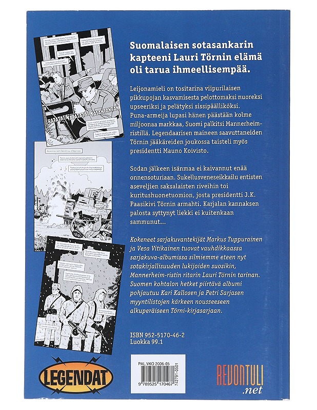 Leijonamieli : 1919-1949 : Mannerheim-ristin ritari Lauri Törni - Tuppurainen, Markus - Elämäkerrat ja muistelmat - 10105522658 - 1
