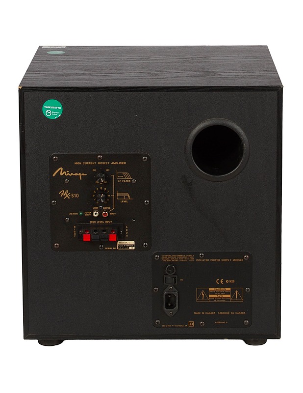 Mirage FRx-S10C-1 aktiivisubwoofer  - Audio - 10105522670 - 2