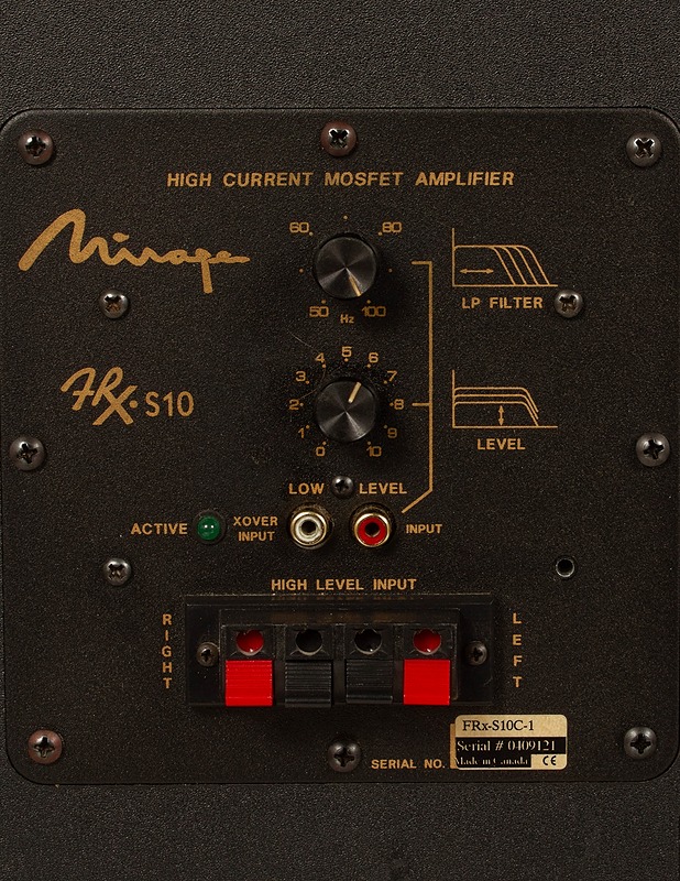 Mirage FRx-S10C-1 aktiivisubwoofer  - Audio - 10105522670 - 3