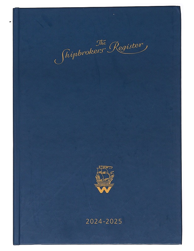 The shipbrokers' register 59th Edition 2024-2025 - Tietokirjat ja oppaat - 10105522671 - 0
