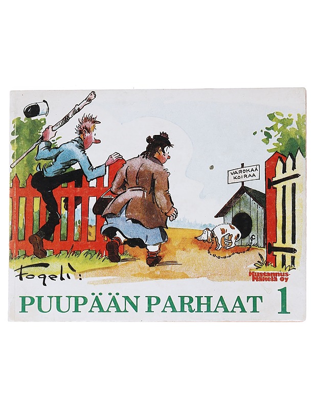 Puupään parhaat 1 : sarjakuvia - Fogerberg, Ola - Sarjakuvat - 10105522681 - 0