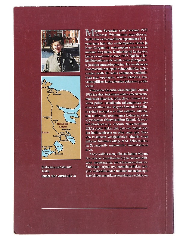 Vaeltajat - Mayme Sevander - Tietokirjat ja oppaat - 10105522686 - 1