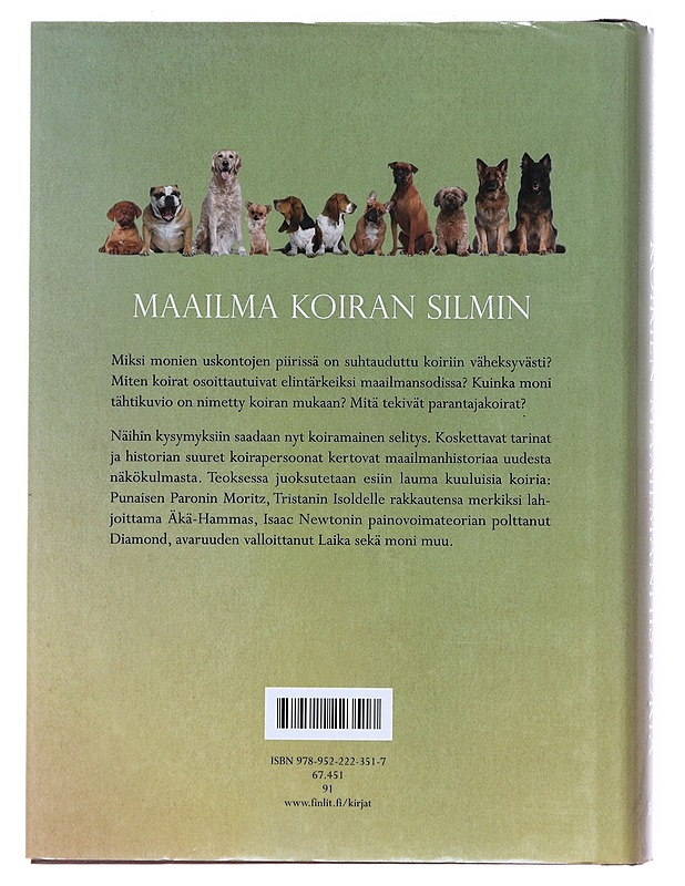 Koirien maailmanhistoria - Petri Pietiläinen - Historiakirjat - 10105522713 - 1