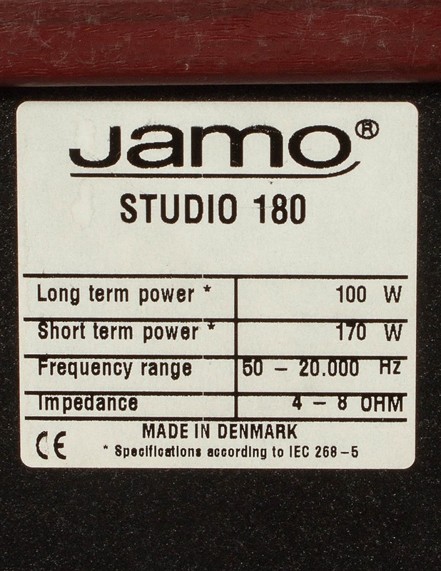 Jamo Studio 180 lattiakaiuttimet - Audio - 10105522718 - 3