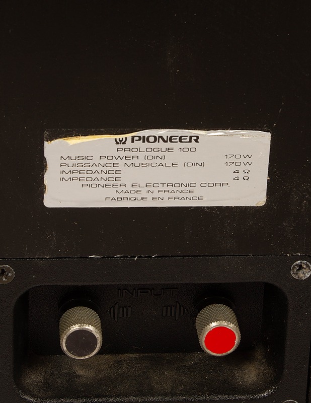 Pioneer Prolugue 100 suljettu 3-tie lattiakaiutin pari - Audio - 10105522774 - 3