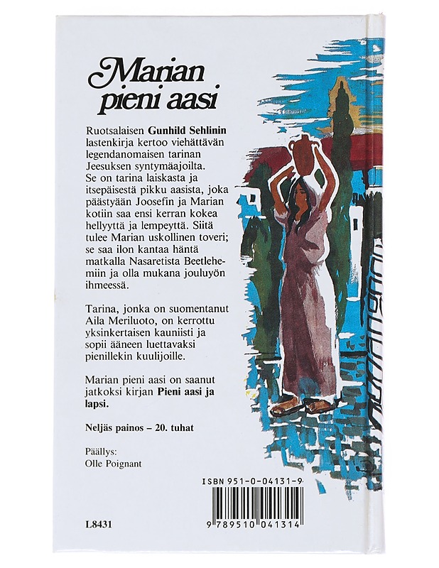 Marian pieni aasi - Sehlin, Gunhild - Lastenkirjat - 10105522769 - 1