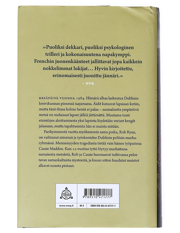 Pimennossa - French, Tana - Jännitys ja dekkarit - 10105522777 - 1