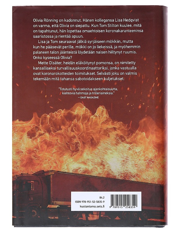 Laupias samarialainen - Cilla & Rolf Börjlind - Jännitys ja dekkarit - 10105522787 - 1