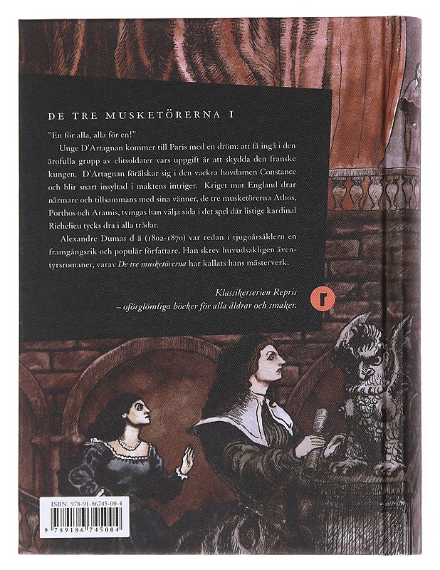 De tre musketörerna. D. 1 - Dumas, Alexandre - Romaanit ja novellit - 10105522803 - 1
