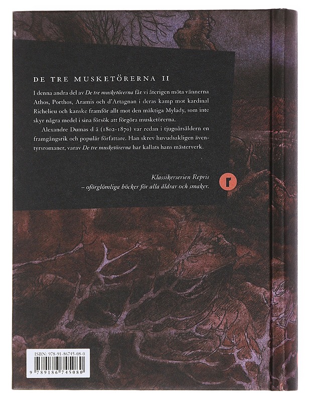 De tre musketörerna. D. 2 - Dumas, Alexandre - Romaanit ja novellit - 10105522809 - 1