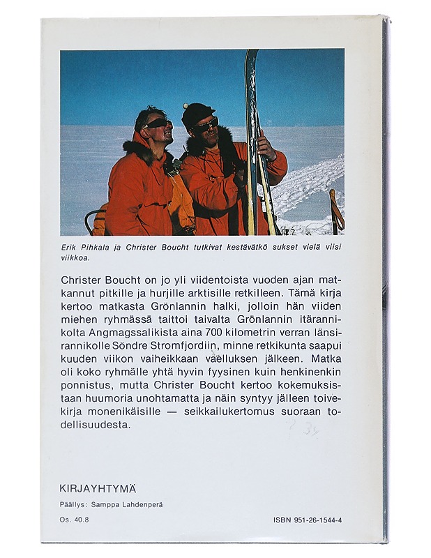 Hiihtäen halki Grönlannin - Boucht, Christer - Elämäkerrat ja muistelmat - 10105522829 - 1
