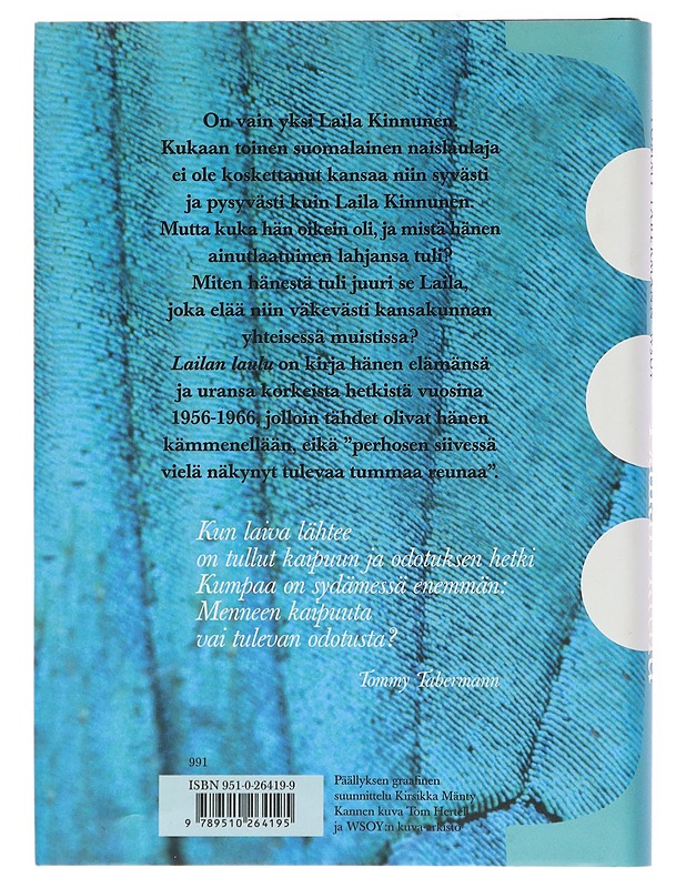 Lailan laulu - Wuori-Tabermann, Tuija - Elämäkerrat ja muistelmat - 10105522837 - 1