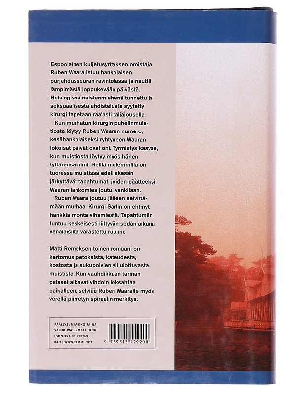 Verenpunainen spiraali - Remes, Matti - Romaanit ja novellit - 10105522835 - 1