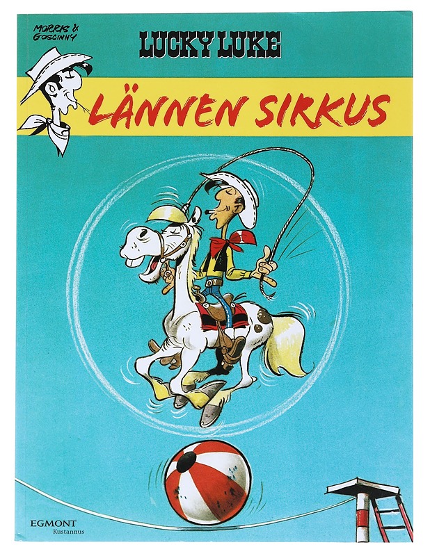 Lännen sirkus - Morris - Sarjakuvat - 10105522855 - 0