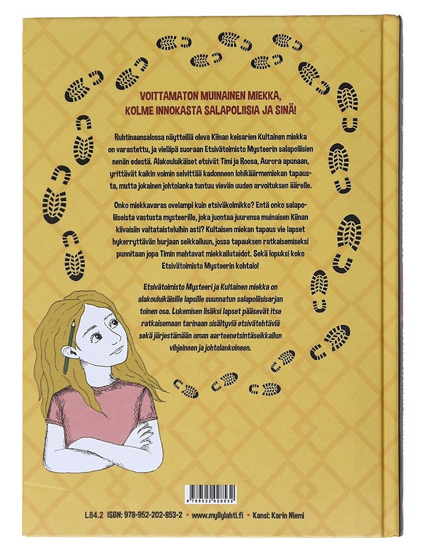 Etsivätoimisto Mysteeri ja Kultainen miekka - Jutta Tynkkynen - Lastenkirjat - 10105522864 - 1