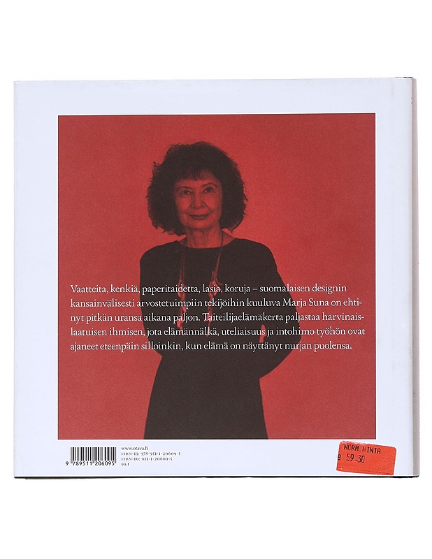 Marja Suna : suomalainen muotoilija - Pirkko Vekkeli - Elämäkerrat ja muistelmat - 10105522866 - 1