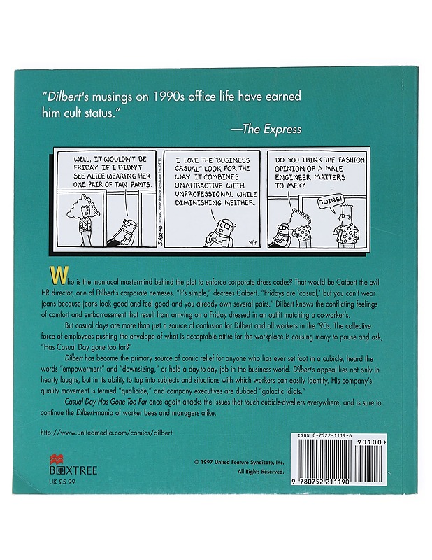 Casual day has gone too far : a Dilbert book - Adams, Scott - Sarjakuvat - 10105522874 - 1