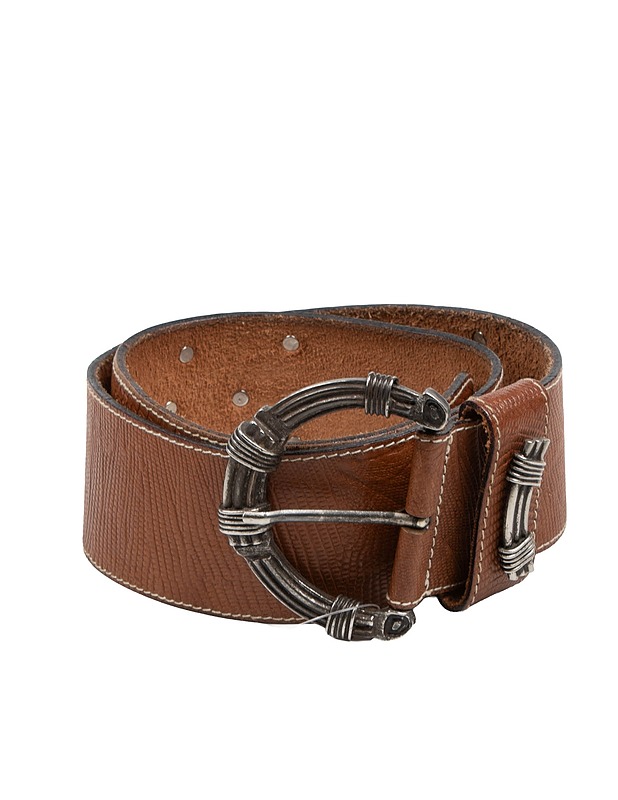 Leveä nahkavyö - Vyöt ja henkselit - 10105522888 - 0