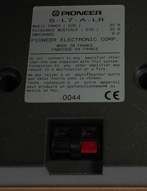 PIONEER-kaiutinpari  - Audio - 10105522905 - 2