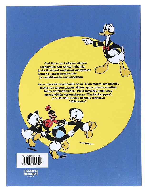 Carl Barksin Aku Ankka. 3 - Barks, Carl - Sarjakuvat - 10105522915 - 1