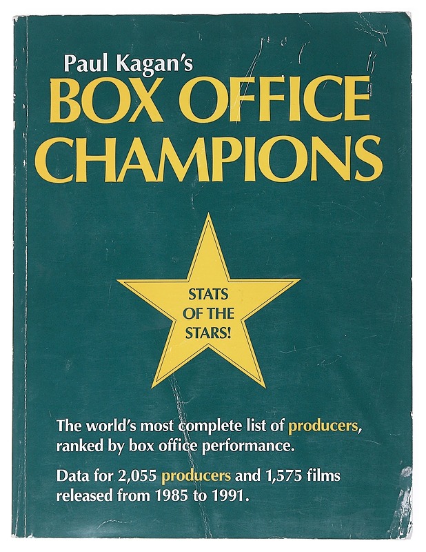 Paul Kagan's Box Office Champions - Historiakirjat - 10105522919 - 0