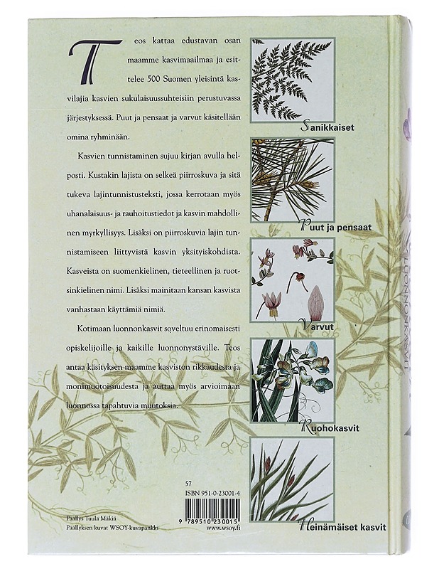 Kotimaan luonnonkasvit - Piirainen, Mikko - Tietokirjat ja oppaat - 10105522936 - 1