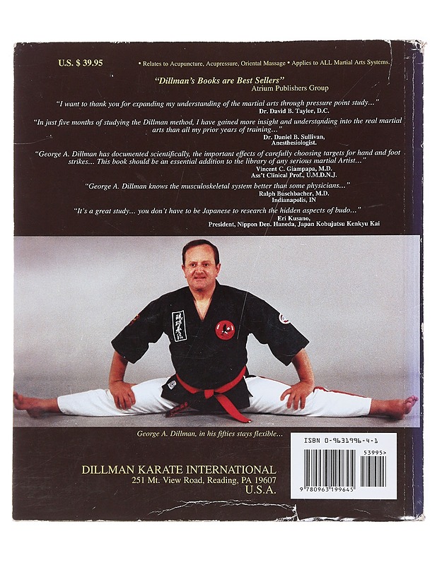Advanced Pressure Point Grappling - George A. Dillman - Tietokirjat ja oppaat - 10105522955 - 1